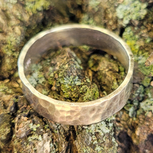 Load image into Gallery viewer, Hammered Sterling Silver Ring - 5mm