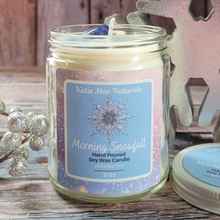 Load image into Gallery viewer, Morning Snowfall Soy Wax Candle - 9 oz