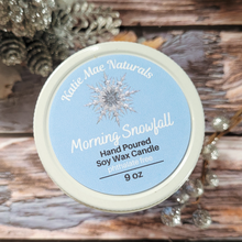 Load image into Gallery viewer, Morning Snowfall Soy Wax Candle - 9 oz