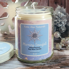 Load image into Gallery viewer, Morning Snowfall Soy Wax Candle - 9 oz