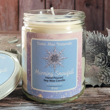 Load image into Gallery viewer, Morning Snowfall Soy Wax Candle - 9 oz