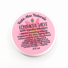 Load image into Gallery viewer, Echinacea Salve with Chamomile and Vanilla - Herb Infused Salve - Boost Natural Moisture