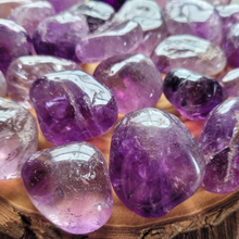 Load image into Gallery viewer, Large Grade A Tumbled Amethyst Crystals - 1-1.5 inch