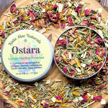 Load image into Gallery viewer, Ostara herbal loose incense blend