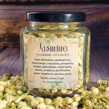 Load image into Gallery viewer, Dried Jasmine Flowers | Loose Jasmine Herb for Tea, Ritual, & Incense