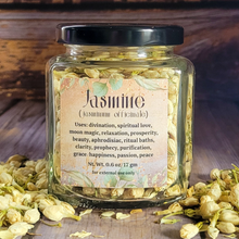 Load image into Gallery viewer, Dried Jasmine Flowers | Loose Jasmine Herb for Tea, Ritual, & Incense