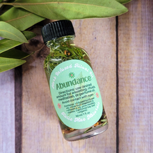 Load image into Gallery viewer, Abundance Herb Infused Ritual Oil - 1 oz Mini