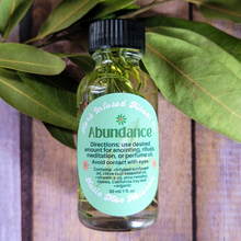 Load image into Gallery viewer, Abundance Herb Infused Ritual Oil - 1 oz Mini