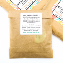Load image into Gallery viewer, Natural dry shampoo powder refill in waxed paper bag