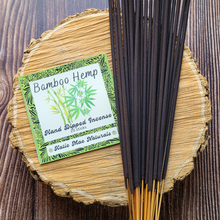 Load image into Gallery viewer, Bamboo hemp hand dipped incense sticks