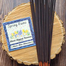 Load image into Gallery viewer, Spring rains hand dipped incense sticks