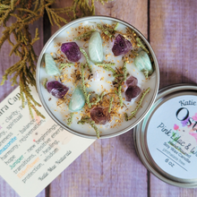 Load image into Gallery viewer, The Ostara Spring Equinox Candle (Pink Lilac and Willow) - 6 oz