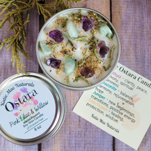 Load image into Gallery viewer, The Ostara Spring Equinox Candle (Pink Lilac and Willow) - 6 oz