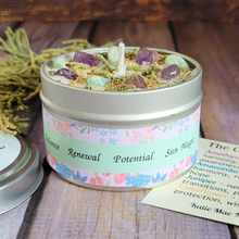 Load image into Gallery viewer, The Ostara Spring Equinox Candle (Pink Lilac and Willow) - 6 oz