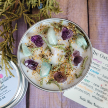 Load image into Gallery viewer, The Ostara Spring Equinox Candle (Pink Lilac and Willow) - 6 oz