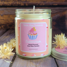 Load image into Gallery viewer, Buttercream Soy Wax Candle - 9 oz Soy Candle