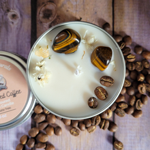 Load image into Gallery viewer, Coffee scented soy wax candle