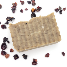 Load image into Gallery viewer, Rosehips and Hibisicus Herb Infused Soap - Unscented