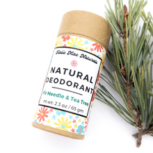 Load image into Gallery viewer, Fir needle tea tree zero waste natural deodorant
