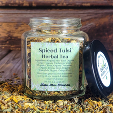 Load image into Gallery viewer, Organic Spiced Tulsi Herbal Tea - Loose Leaf Tea