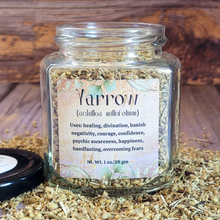 Load image into Gallery viewer, Organic Dried Yarrow - Apothecary Herb Jar