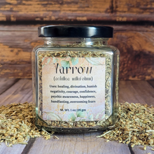 Load image into Gallery viewer, Organic Dried Yarrow - Apothecary Herb Jar