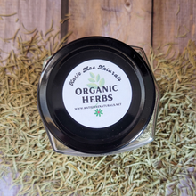 Load image into Gallery viewer, Dried organic rosemary apothecary herb jar