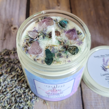 Load image into Gallery viewer, Calm the F*ck Down Soy Wax Candle (Lavender Vanilla) - 9 oz