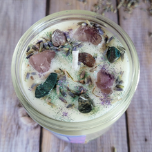 Load image into Gallery viewer, Calm the F*ck Down Soy Wax Candle (Lavender Vanilla) - 9 oz