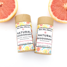 Load image into Gallery viewer, Grapefruit and Ylang Ylang All Natural Deodorant