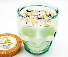 Load image into Gallery viewer, Self Love Intention Candle (Jasmine Vanilla) - 12 oz Skull Jar