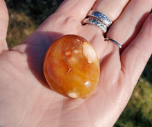 Load image into Gallery viewer, Carnelian Palm Stone (#5)
