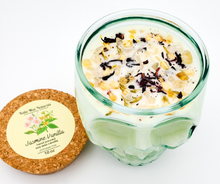 Load image into Gallery viewer, Self Love Intention Candle (Jasmine Vanilla) - 12 oz Skull Jar