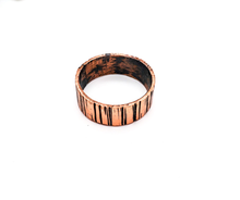 Load image into Gallery viewer, Hammered Copper Ring, Handmade one of a kind jewelry