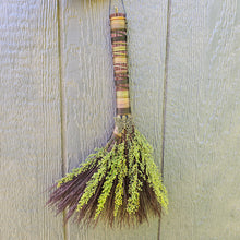 Load image into Gallery viewer, Sweet Annie Broom - Turkey Wing Broom with Butterfly Charm

