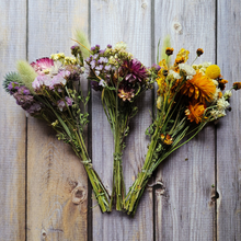 Load image into Gallery viewer, Mini Dried Flower Bouquet - Farm Grown Natural Dried Flowers
