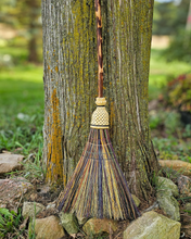 Load image into Gallery viewer, Handmade Sweeper Broom - Traditional Broomcorn Broom
