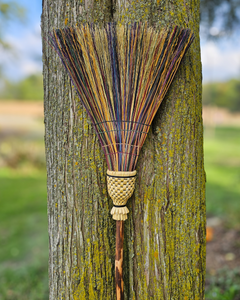 Handmade Sweeper Broom - Traditional Broomcorn Broom