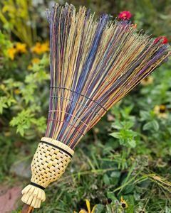 Handmade Sweeper Broom - Traditional Broomcorn Broom