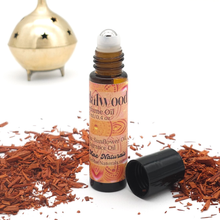 Load image into Gallery viewer, Sandalwood Perfume Oil Roller | Roll-On Fragrance | Grounding Natural Earthy Scent
