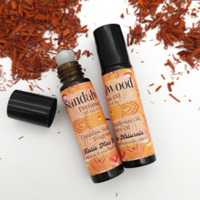 Load image into Gallery viewer, Sandalwood Perfume Oil Roller | Roll-On Fragrance | Grounding Natural Earthy Scent
