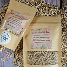 Load image into Gallery viewer, Dried Ashwagandha Root (Organic) | Cut Root for Tea, Tincture &amp; Herbal Use
