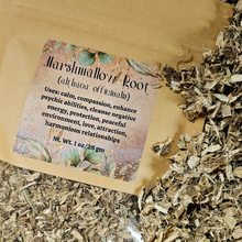 Load image into Gallery viewer, Dried Marshmallow Root (Organic) | Cut Root for Tea, Cold Infusions &amp; Herbal Use
