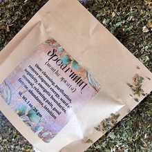 Load image into Gallery viewer, Dried Spearmint Leaf (Organic) | Loose Spearmint for Tea, Digestion &amp; Herbal Blends
