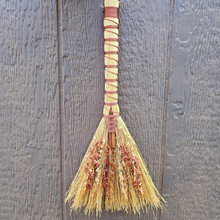 Load image into Gallery viewer, Handmade Hawk Tail Cinnamon Whisk Broom

