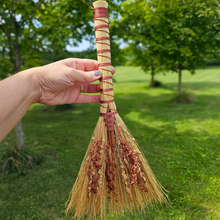 Load image into Gallery viewer, Handmade Hawk Tail Cinnamon Whisk Broom
