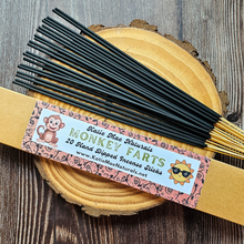 Load image into Gallery viewer, Monkey Farts Hand Dipped Incense Sticks - 20 Pack

