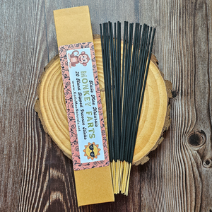 Monkey Farts Hand Dipped Incense Sticks - 20 Pack