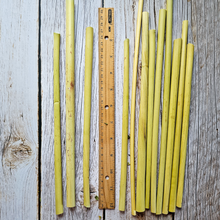 Load image into Gallery viewer, Broomcorn Stalks for Crafts, Plaiting, Broom Making - 6-14 inches Farm Grown
