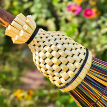 Load image into Gallery viewer, Broomcorn Stalks for Crafts, Plaiting, Broom Making - 6-14 inches Farm Grown

